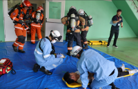 集団救急事故訓練を実施しました