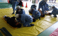 集団救急事故訓練を実施しました